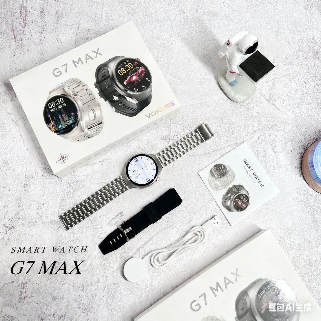 G7 Max Smart Watch1.52inch Bluetooth call, heart rate monitor, step counter, sleep monitoring, message notifications, exercise