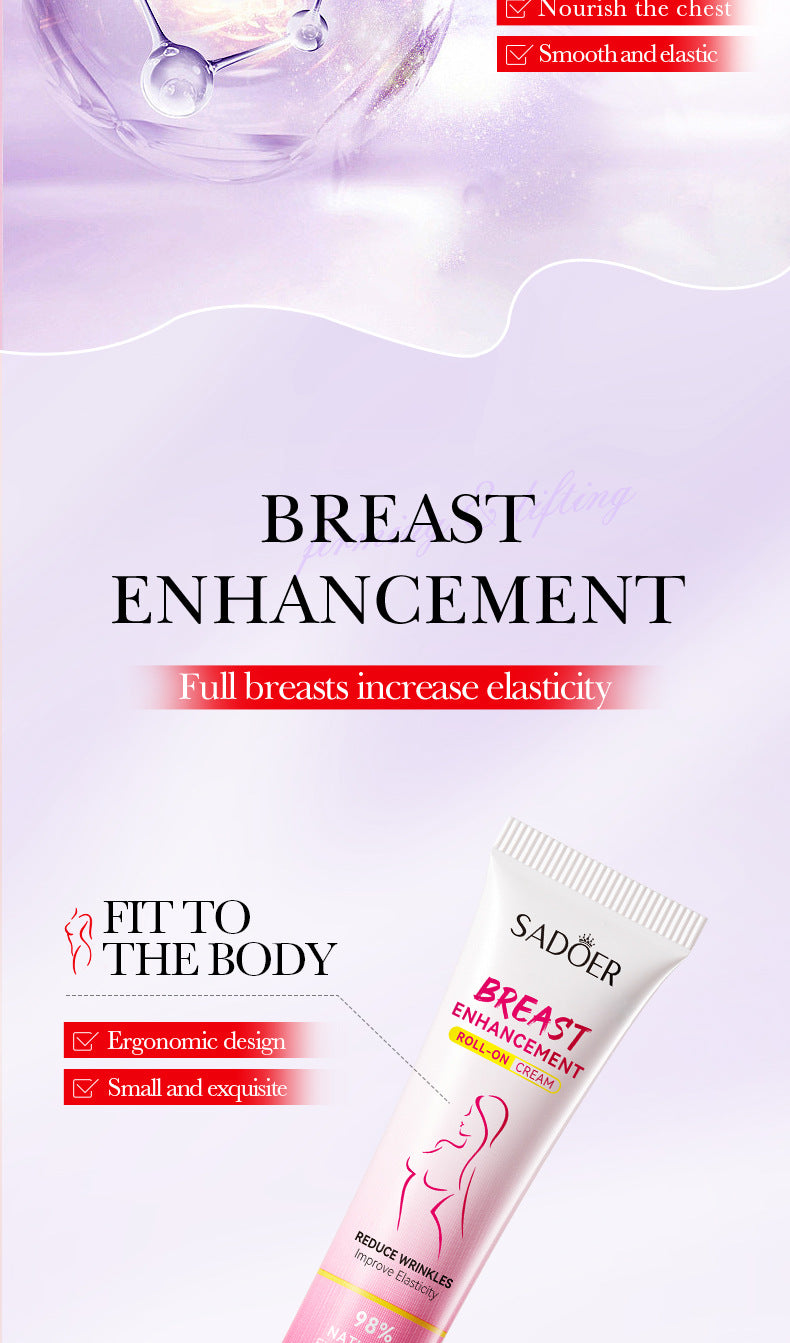 Roll-on Cream20g SADOER Breast Firming and Plumping Massage Care Beauty Cream  Wholesale