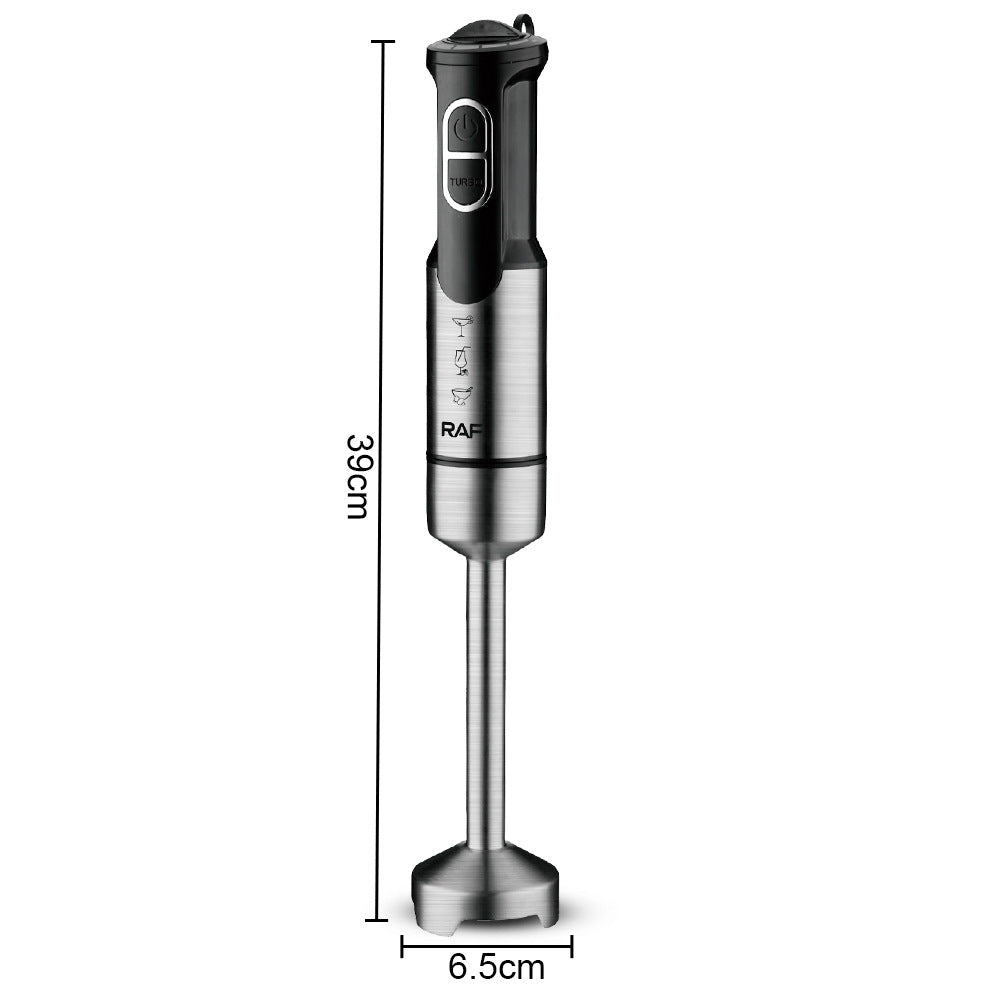 RAF EU Standard Handheld Electric Cooking Stick Mixer Multi-Functional Household Food Cooking Auxiliary Food Baking