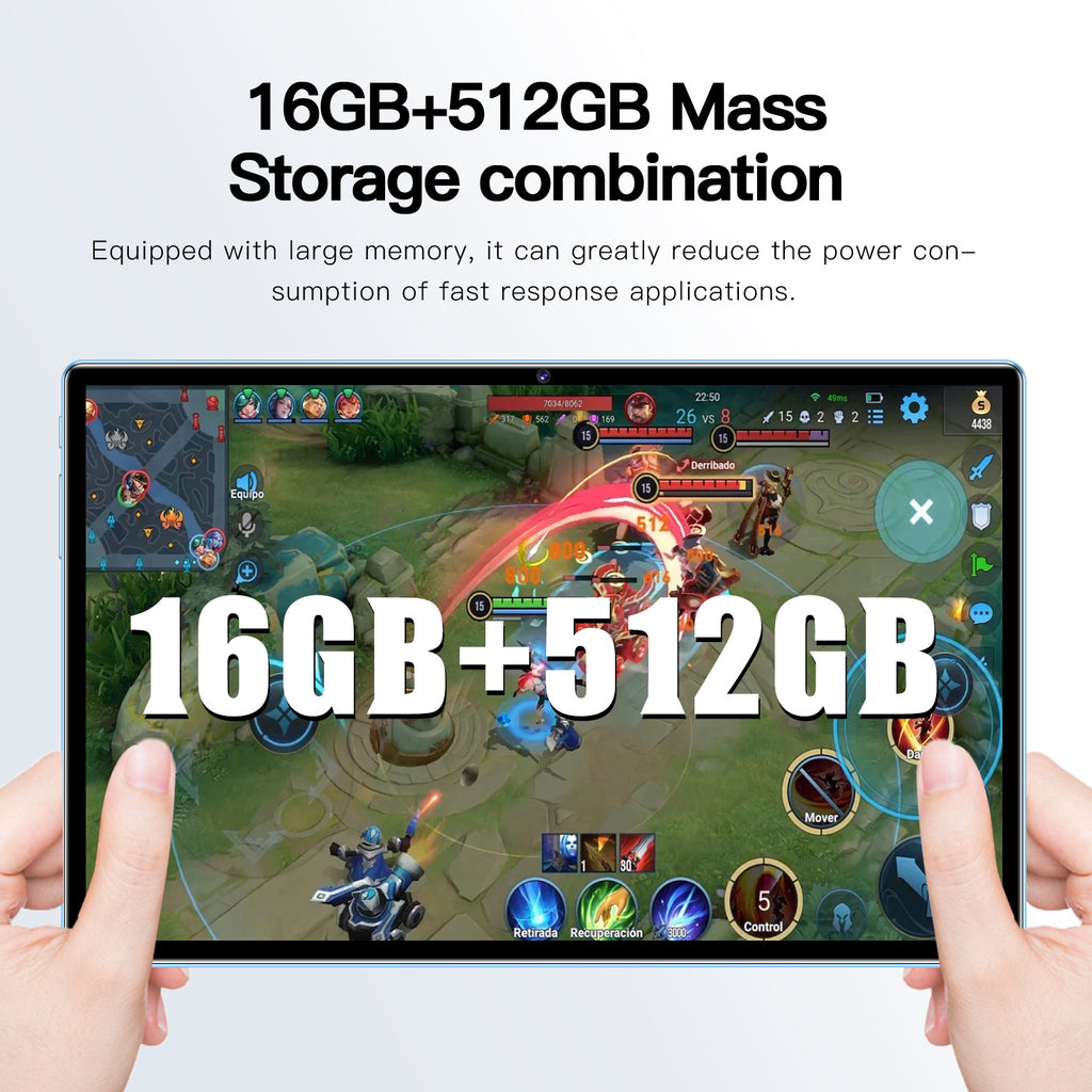 P60 Pro Android Smart Tablet PC16+512G Exclusively for Overseas E-commerce(Popular)