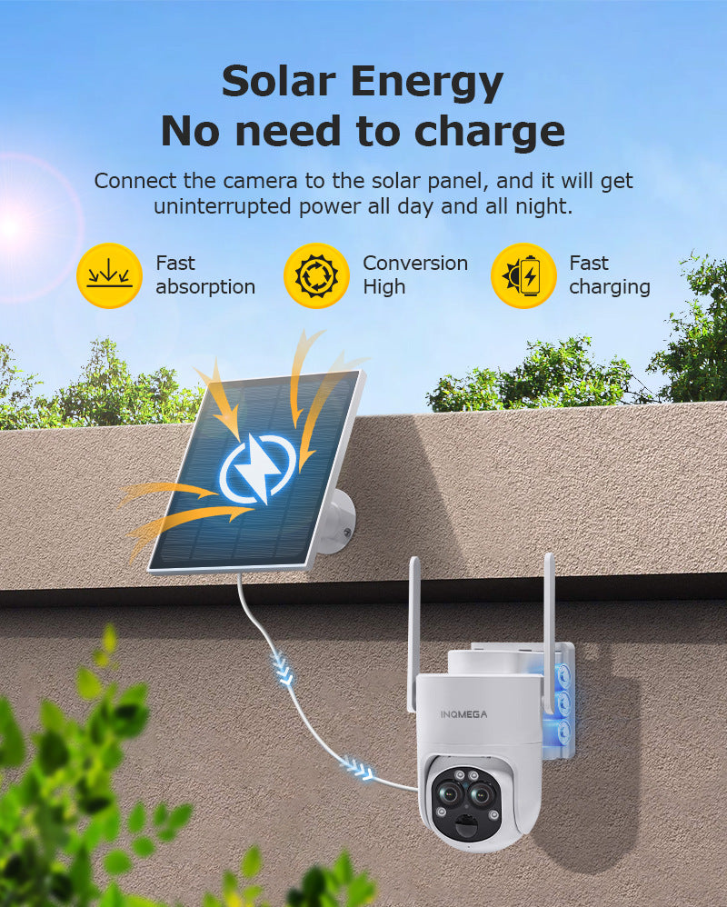 Private Model4G Solar-powered Camera122x Zoom Surveillance600High Definition Full Color Outdoor Special