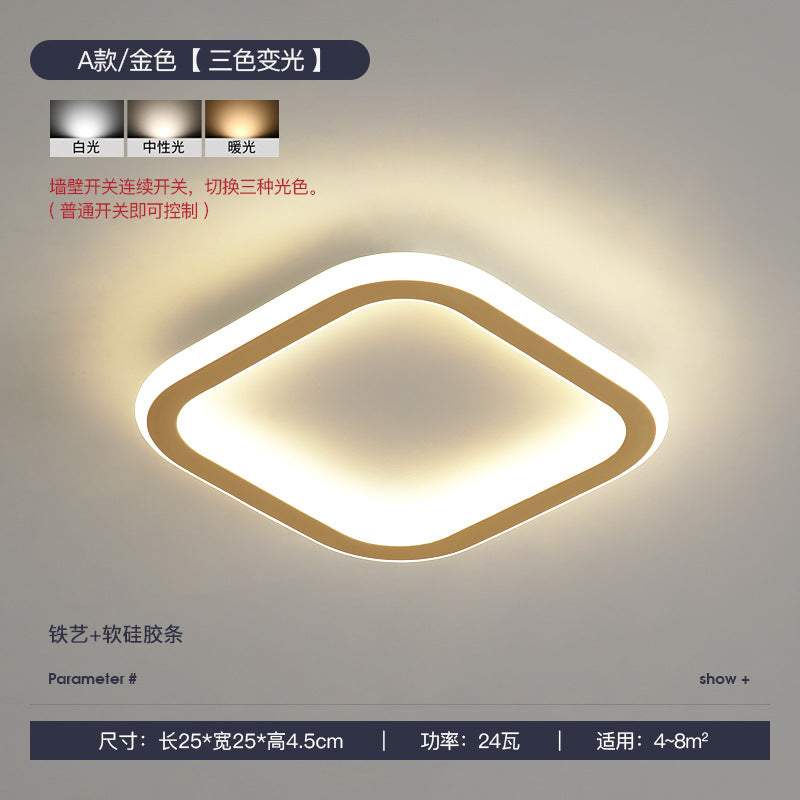 Aisle Light Minimalist Entryway Light Nordic Simple Modern Creative Corridor led Small Ceiling Light for Balcony and Entrance