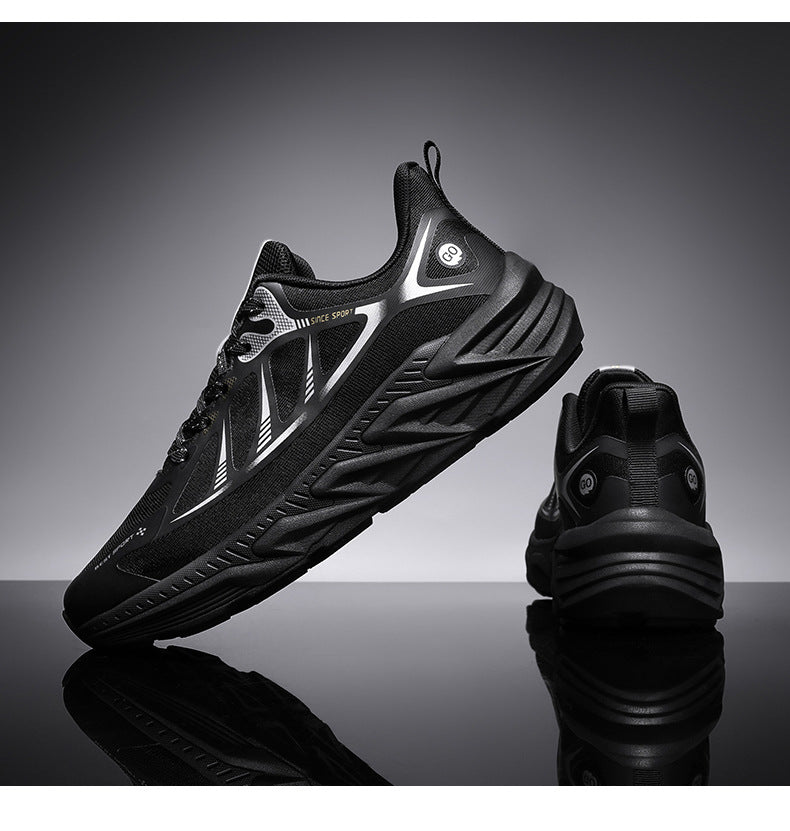New Foreign Trade Running Shoes for Men and Women, Couple Style, Large Size, Versatile Marathon Outdoor Casual Cycling Jogging Sports Shoes