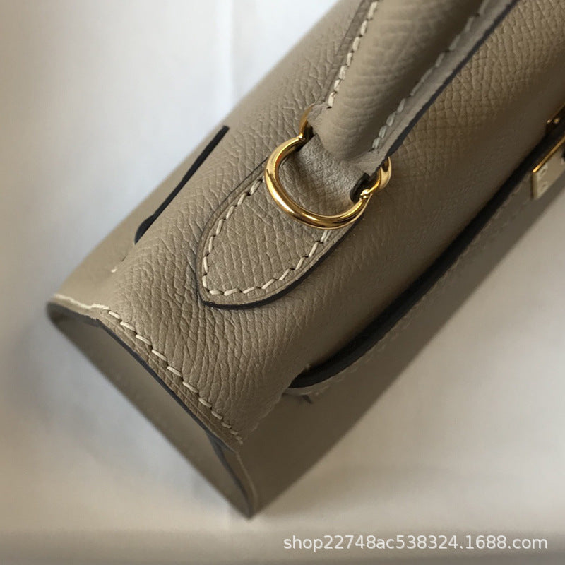 Hot Sale New Fashion Handbag for Women Platinum Kelly Bag Women's Shoulder Crossbody Bag Versatile Trendy Handbag