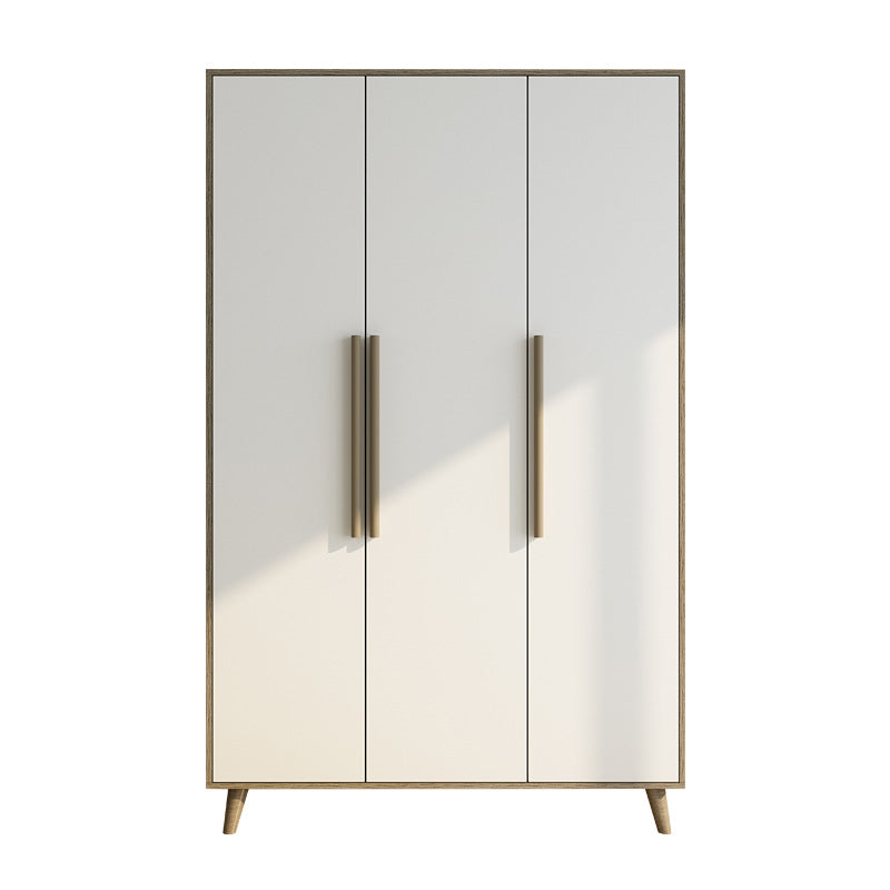 Factory Direct Supply Economical Rental Wardrobe Storage Simple Combination Two-Door Three-Door Panel Storage Apartment Wardrobe