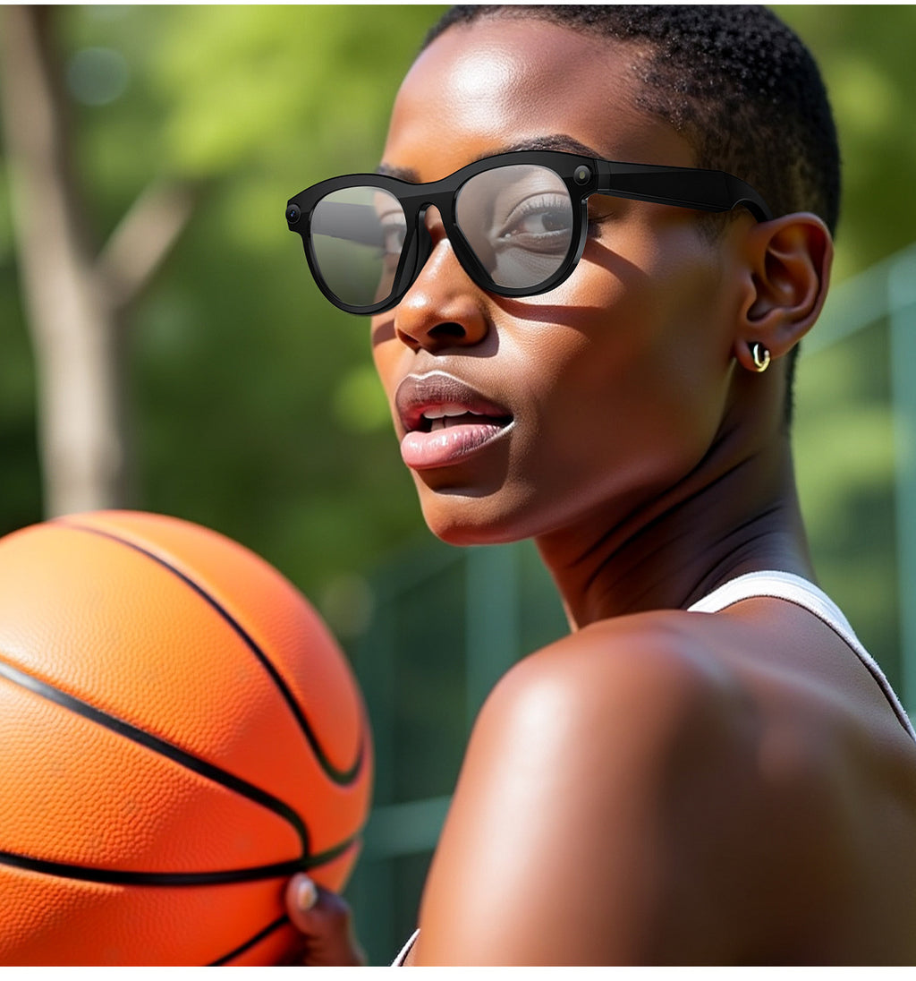 M88Smart Glasses200100 Megapixel Camera with Image Stabilization1080P Video Recording AI Simultaneous Translation Character Recognition