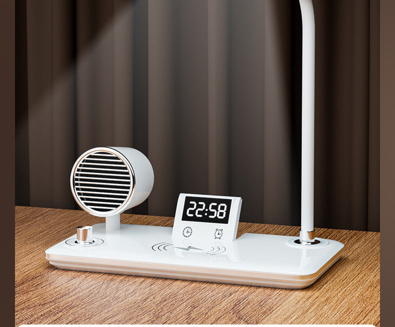 Customized Multifunctional Eye Protection Desk Lamp for Study, Smart Reading Lamp, Desktop Foldable Digital Display Time Study Lamp