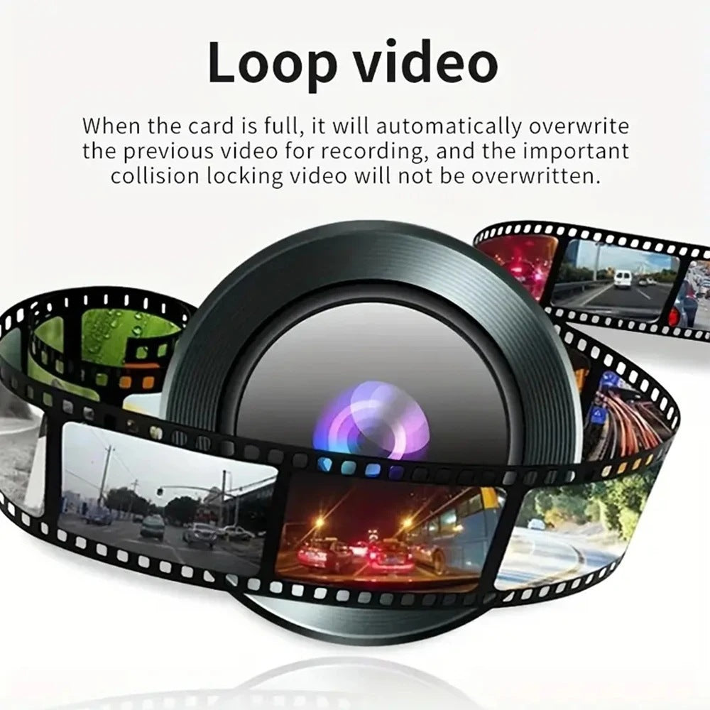 S7Sanlu New Model Dash Cam1080P Car Camera Four Lens HD Night Vision Recorder