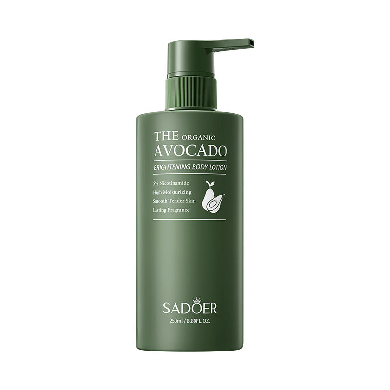 Avocado Niacinamide Body Lotion SADOER Autumn and winter skin rejuvenation body cream cross-border foreign trade wholesale