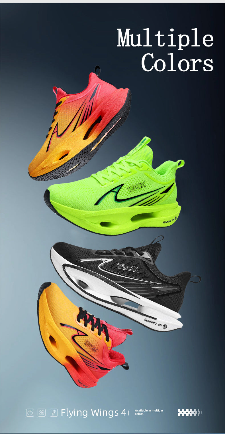 Summer New High Elastic Cushioning Youth Couple Sports Shoes Breathable Running Shoes Casual Men's Shoes