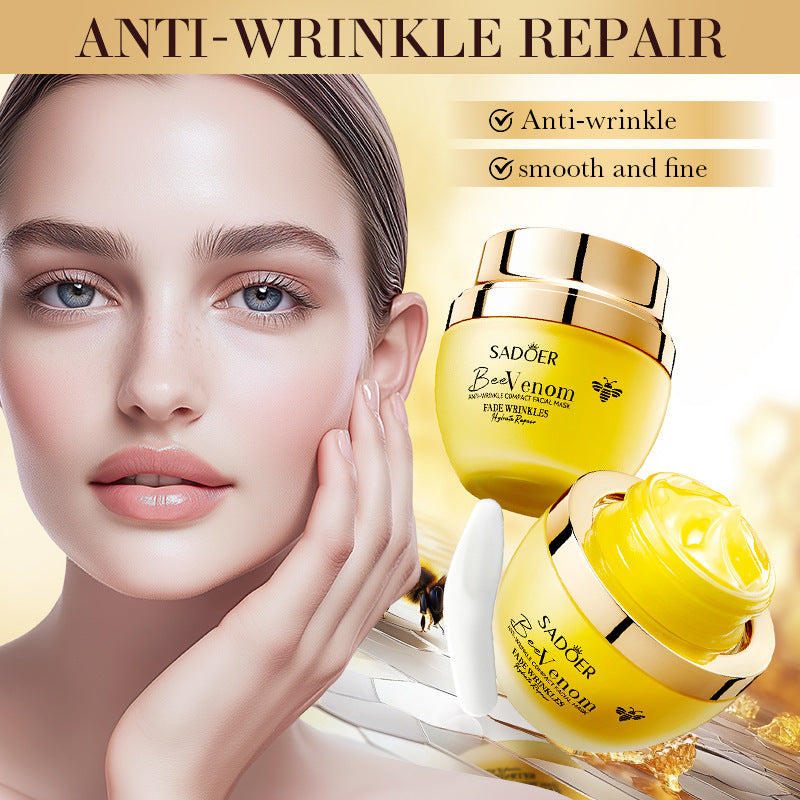 Bee Venom Firming Mask SADOER Anti-wrinkle moisturizing cream cross-border foreign trade wholesale