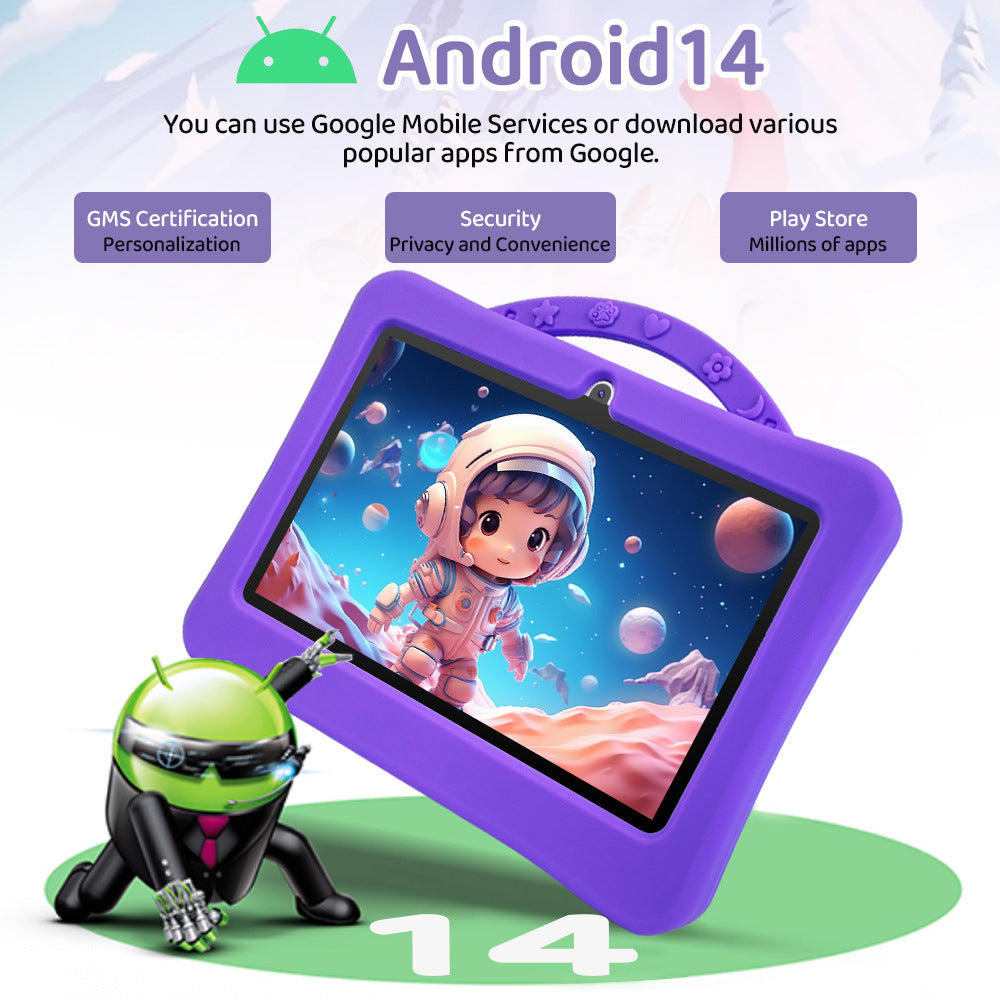 Npad702Children's Tablet Computer WiFi Cellular Network Google Store APP Download Children's Toy Family Bucket