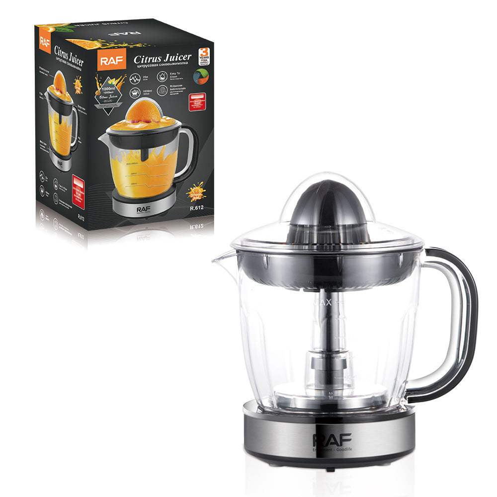 RAF EU Plug Electric Fresh Orange Juicer1L Household automatic juicer lemon orange juicer small portable