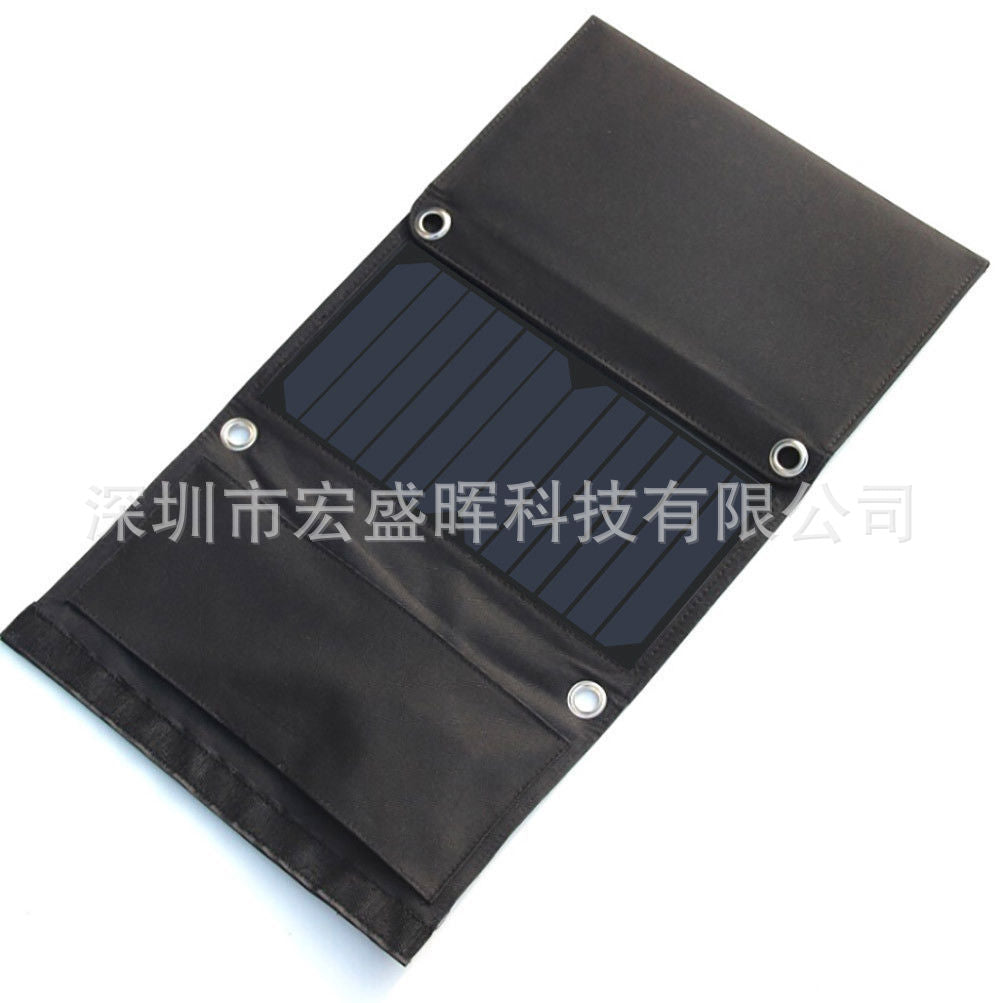 21W5V Efficient Solar Folding Bag Outdoor Charging Board Emergency Solar Charging Board Mobile Phone Charger