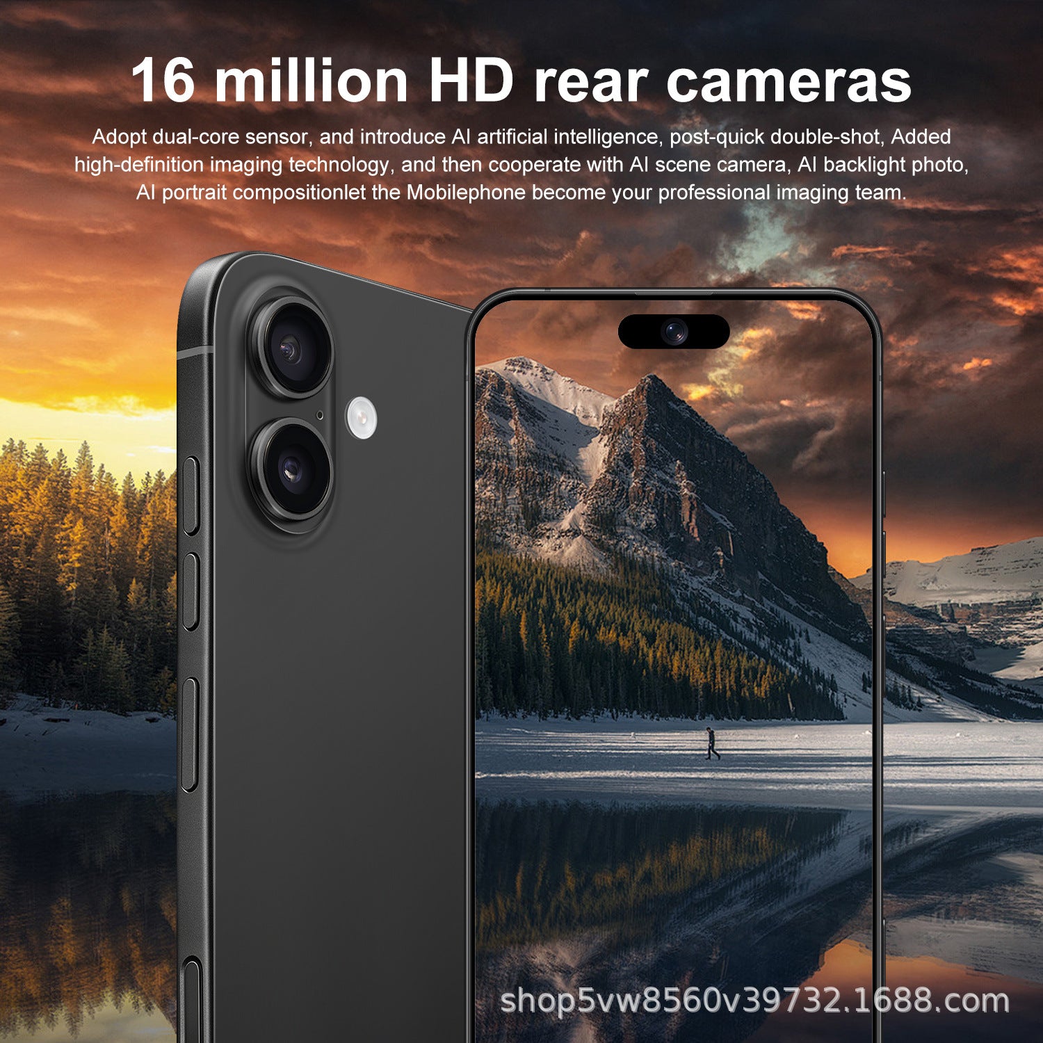 New products in stock i16ProMax All-in-One Machine16+1T Large Memory Smartphone Source Manufacturer Wholesale