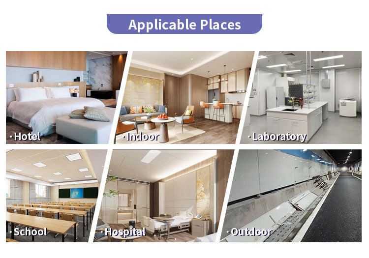 Customizable for Tunnel, Hospital, School & Laboratory Partition and Ceiling Class a Fireproof Calcium Silicate Board