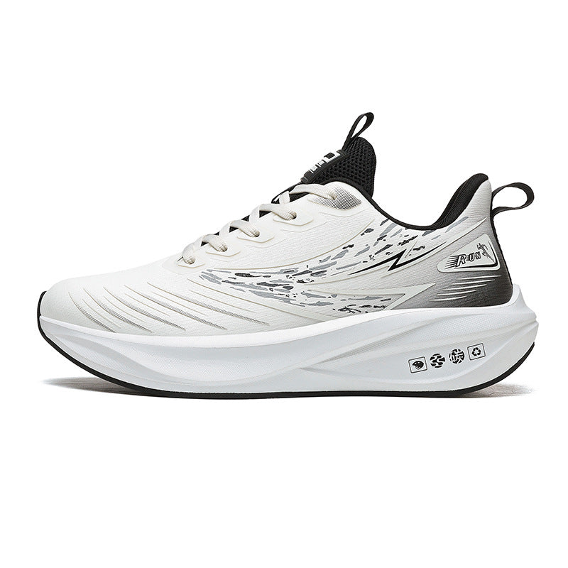 Youth Ultra-Light Soft Sole Running Shoes Leather Waterproof Comfortable Casual Fashion Men's Shoes Non-Slip Wear-Resistant Sports Shoes