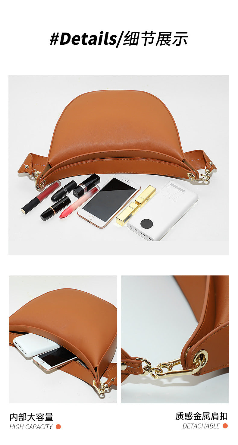 Factory Bag Women Trendy Fashion Summer New Large Capacity Tote Bag Retro Stylish High-Quality Single Shoulder Women's Bag