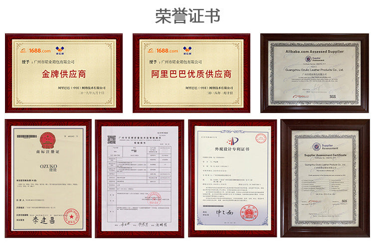 ozuko New Business Backpack Commuting Fashion Student School Bag Casual Waterproof Computer Backpack backpack