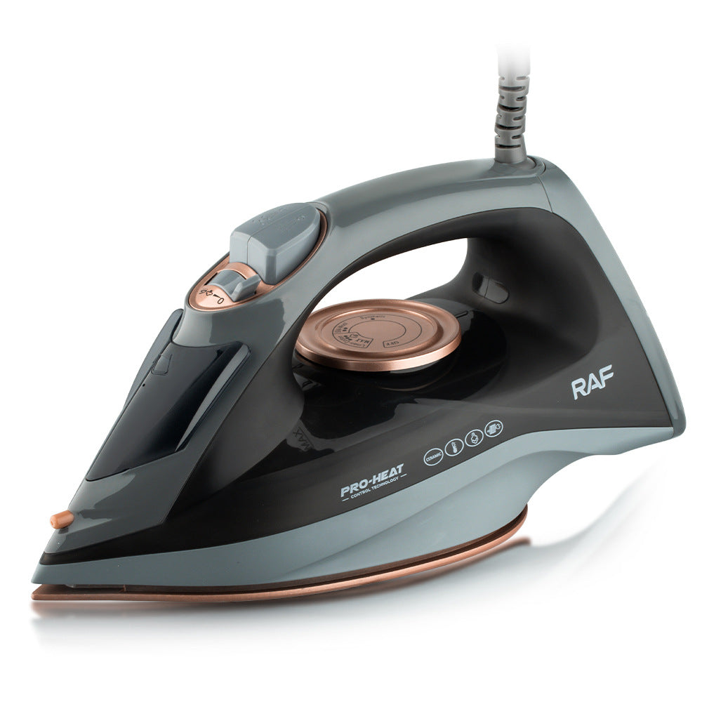 RAF European Standard Ceramic Handheld Electric Iron Household Small Portable Steam Iron Handheld Ironing Machine