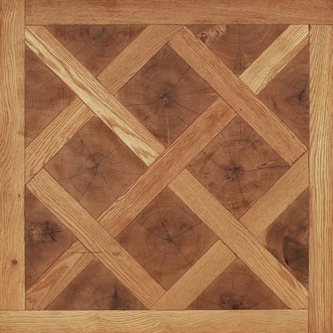 14mm Engineered Square Manchurian Ash Parquet Wood Flooring | Customized Panels for Residential Commercial Outdoor Exterior Use