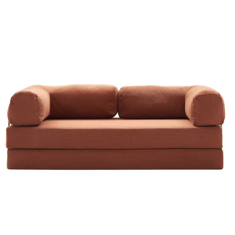 Compression Sofa Fully Detachable Washable Fabric Corduroy Modern Straight Row Sofa Lazy Compression Sofa Shipping and tax not included