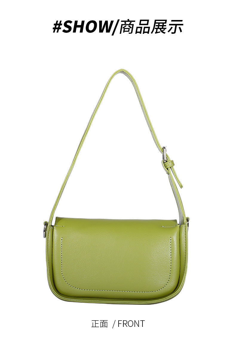 In-stock One-piece Dropshipping Women's Shoulder Bag2024New simple design versatile crossbody small bag for commuting