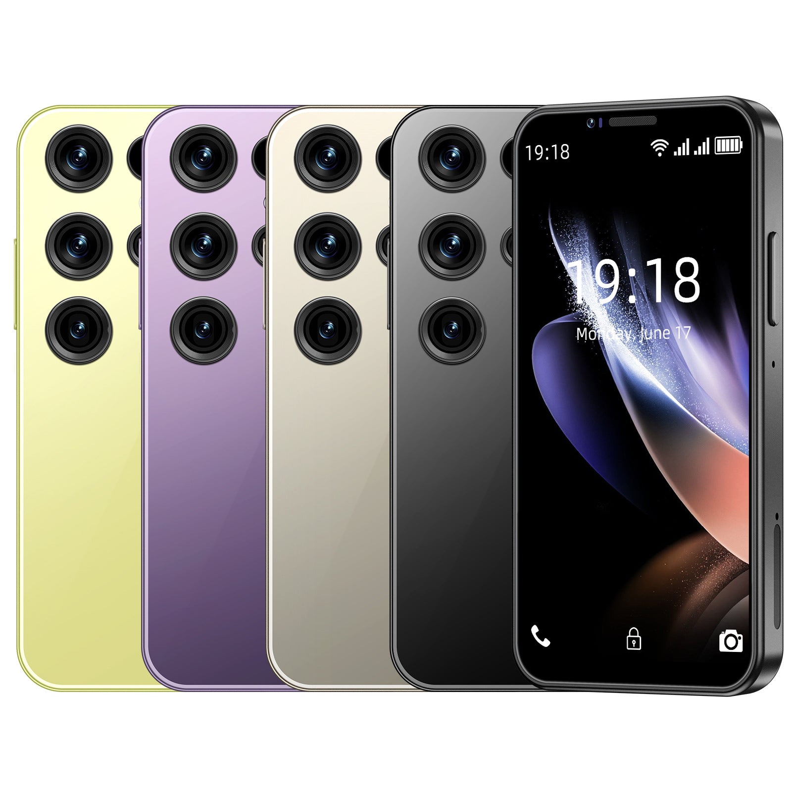 Hot Sale4G Android S24 Ultra Smart Small Mobile Phone Quad-core Mini Phone3.5Inch Factory