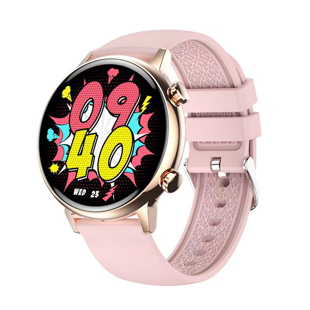 HK39Smart Watch Bluetooth Call Heart Rate Monitoring Exercise Blood Oxygen Blood Pressure AMOLED Health Monitoring