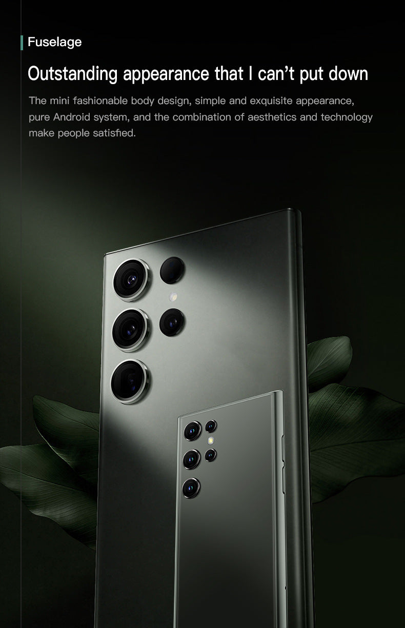 Sono S23pro Ultra Small Mobile Phone Google Store Quad-Core Traditional Chinese Android Smart Mini Backup Phone