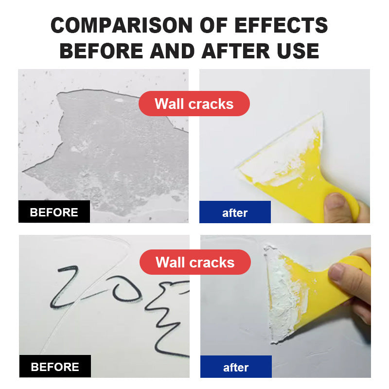 baolisi Wall Repair Paste for Home Use, Waterproof, Nail Hole and Crack Putty Powder for Wall Repair oem Wall Repair and Renovation