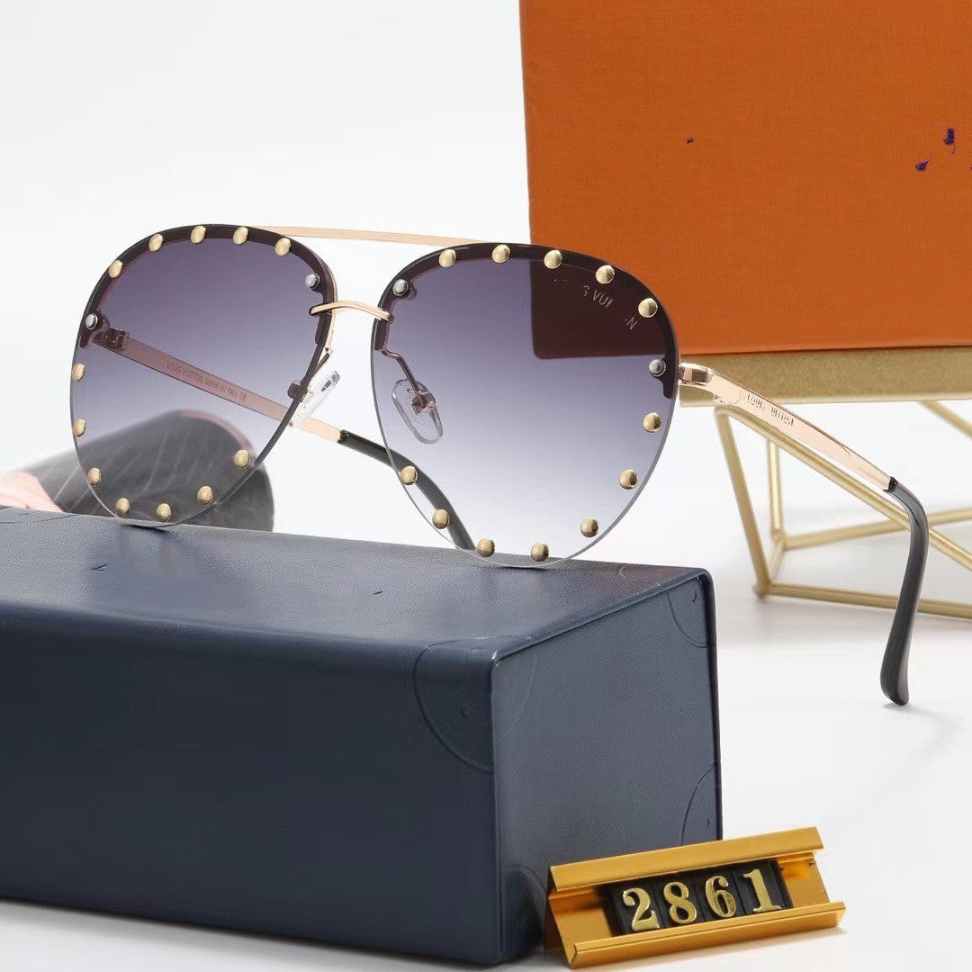 Donkey House Big logo Ultra-light Glasses Frame Large Frame Internet Celebrity Same Style Retro Fashion Sunglasses Frame for Men and Women