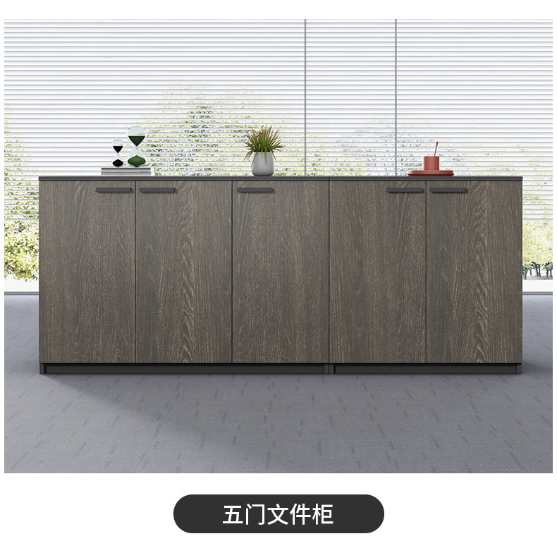 File Cabinet Low Cabinet Floor Cabinet Storage Cabinet Wooden Office Partition Cabinet Document Cabinet Archive Cabinet with Lock Office Cabinet