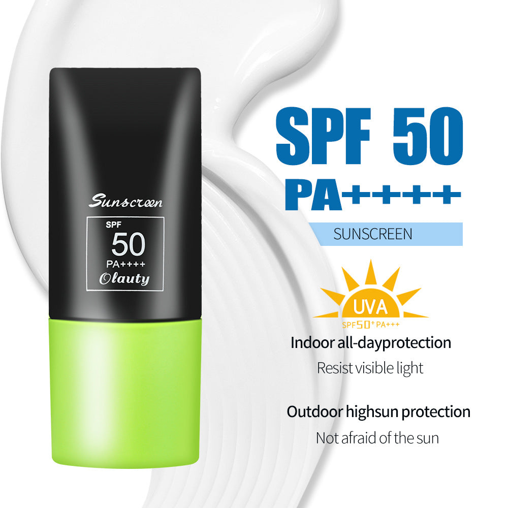 Olauty Isolation Sunscreen Cream30g Waterproof and Sweat-Proof SPF50PA++++Summer travel outdoor sunscreen lotion