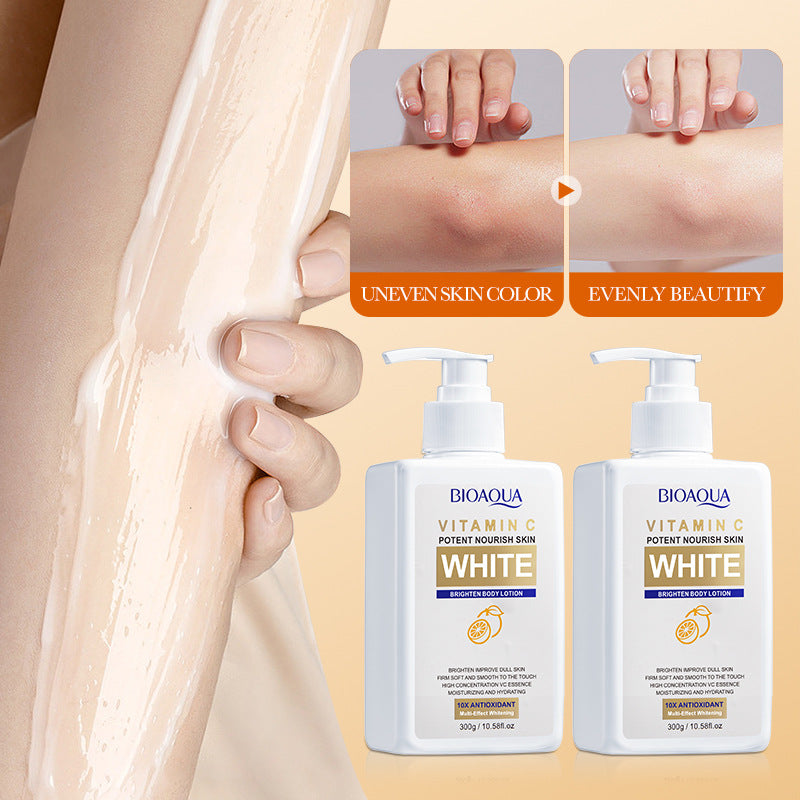 VC Whitening Body Lotion BIOAOUA Vitamin C Brightening, Hydrating, Moisturizing, Skin Care,  Wholesale