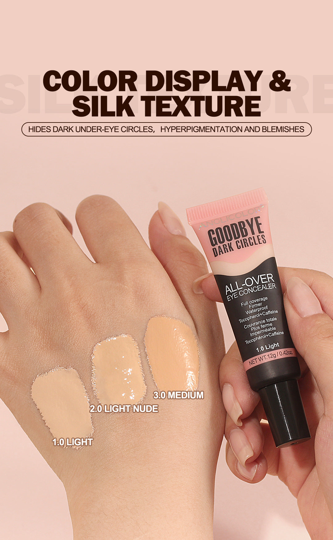 Face Spot Concealer Long-lasting Natural Tattoo Concealer Eye Body Concealer Liquid Wholesale