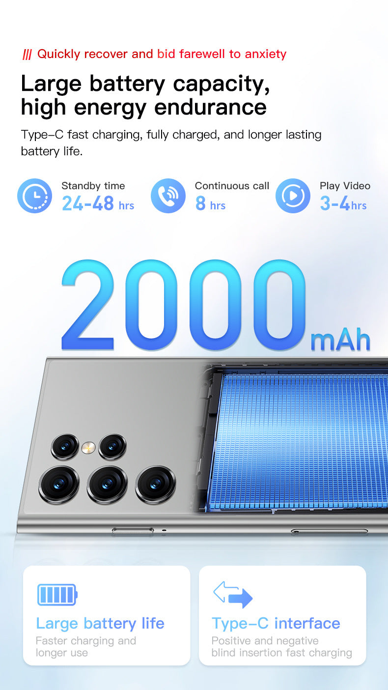 Mobile Phone S25 Pro Mini Android Smartphone4.0Small Screen3G Wholesale Smart Phones