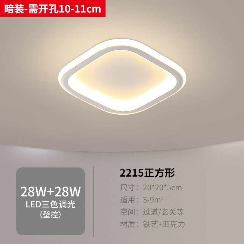 Aisle Light Minimalist Entryway Light Nordic Simple Modern Creative Corridor led Small Ceiling Light for Balcony and Entrance
