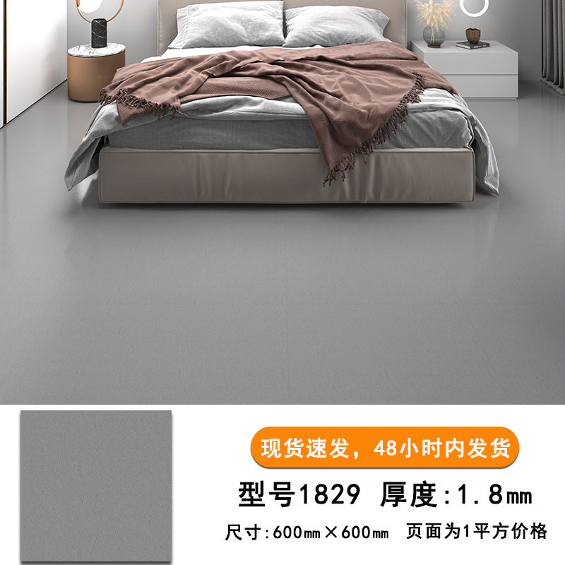 pvc Self-Adhesive Floor Stickers Imitation Tile Flooring Glue Commercial Wear-Resistant Thickened Waterproof Non-Slip Office Special Floor Vinyl