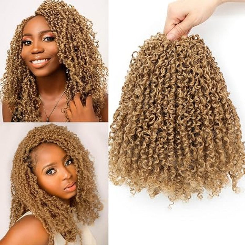 TEMU Hot-selling Export Synthetic Crochet Curly Hair Yanky Twist Instant Noodles