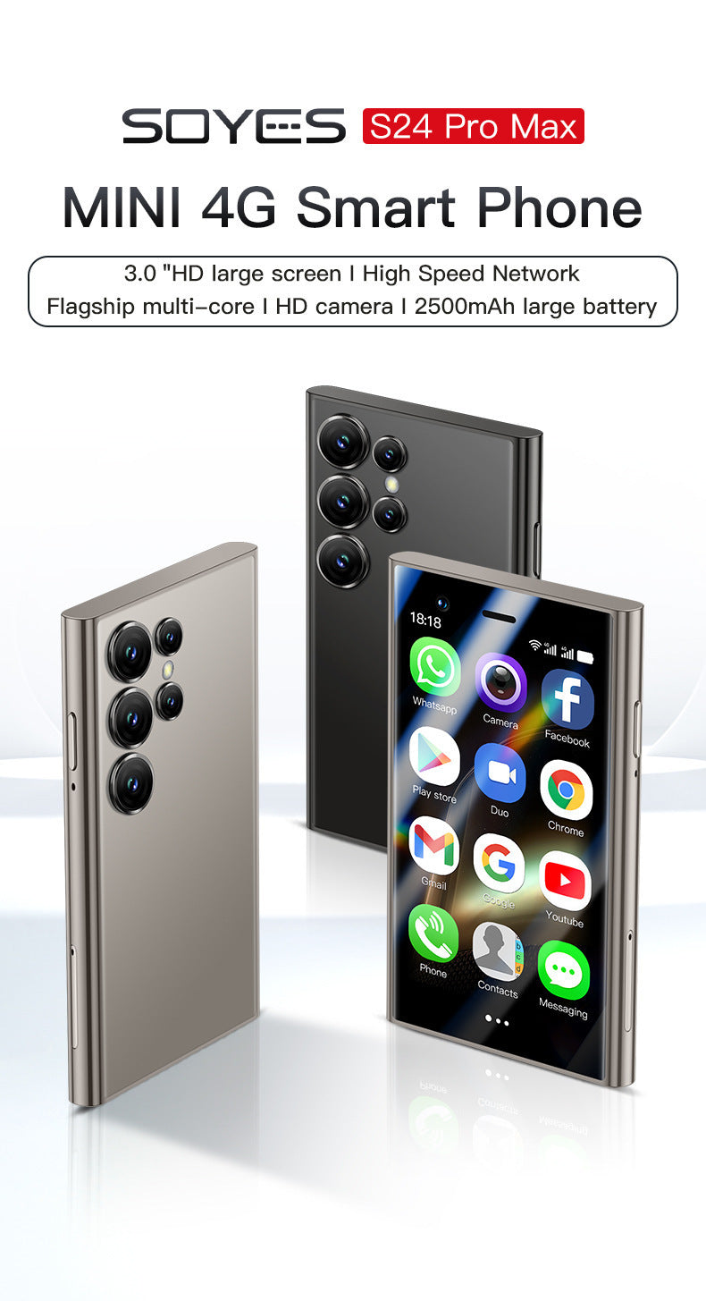 New Mobile Phone S25 Ultra Smartphone Dual SIM Mini Straight Touch Screen Android3G Ultra-small Mobile Phone