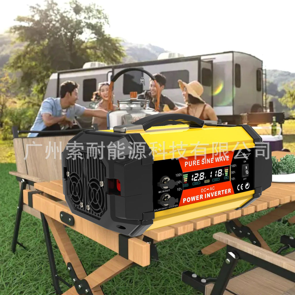 Brazilian Socket Pure Sine Wave Inverter500W/800W/1000W 12V Turn110V/220V Export