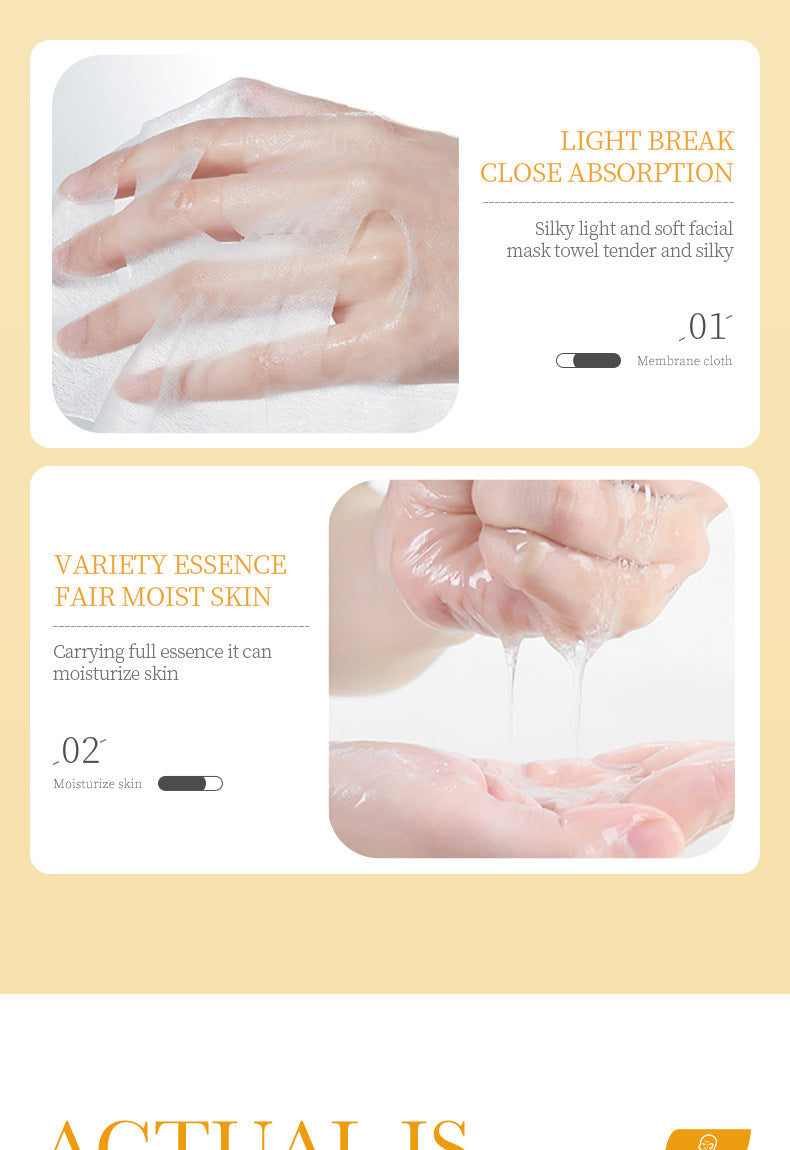 BIOAOUA Vitamin E Honey Mask Hydrating Moisturizing Repairing Brightening Mask Export  Wholesale