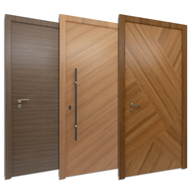 2024 European Standard Solid Wooden Door for Interior Door Home With Painting Surface Treatment