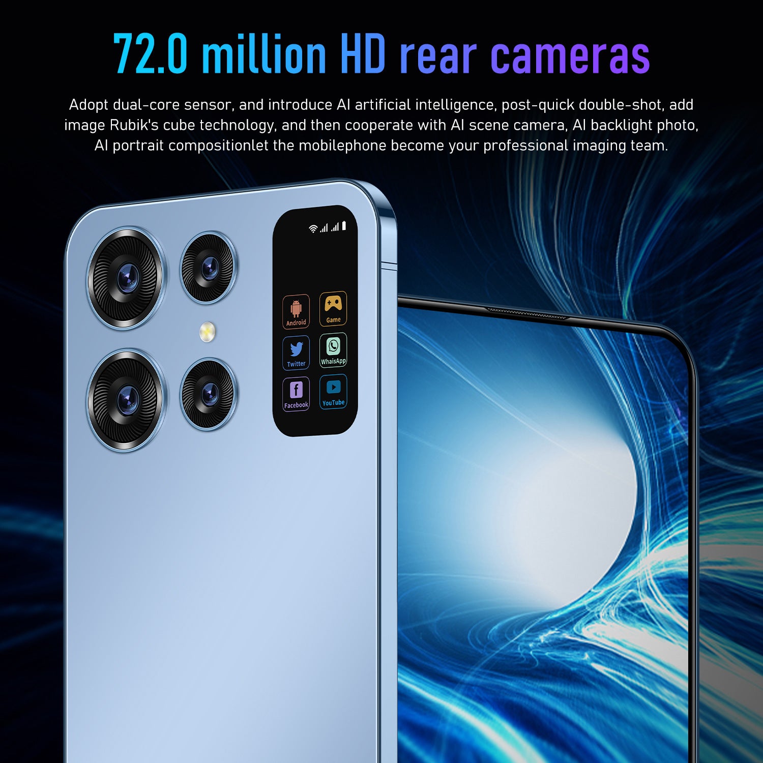 Hot-selling Mobile Phones S24 Ultra Large Screen5G Android Intelligence16+1T Wholesale Factory Price for Mobile Phones