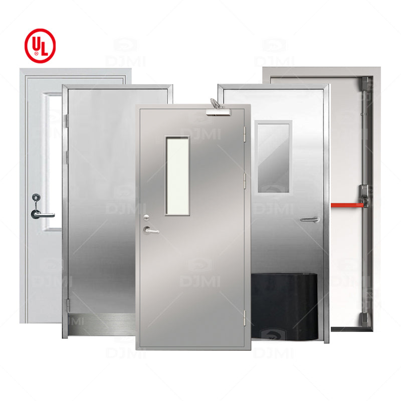 Steel Engineering Stainless Steel Fire Door Complete Non-standard Customization