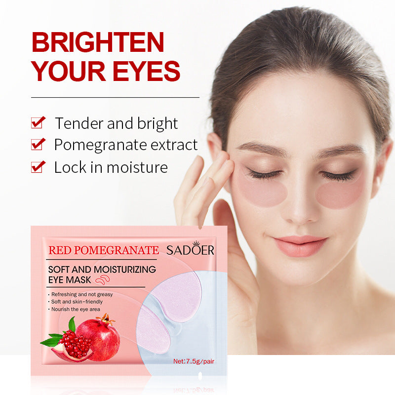 Eye Mask SADOER Caviar Eye Mask Pack Moisture replenishment Cross-border Foreign Trade Skincare Wholesale