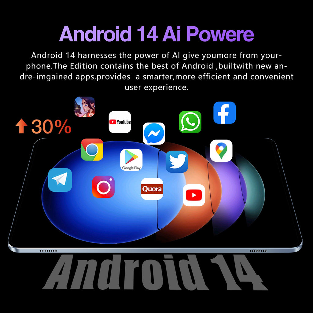 PAD6S Pro Tablet Pc5G Plug-in Card Full Netcom Google Store APP Download Video Call Photo Learning