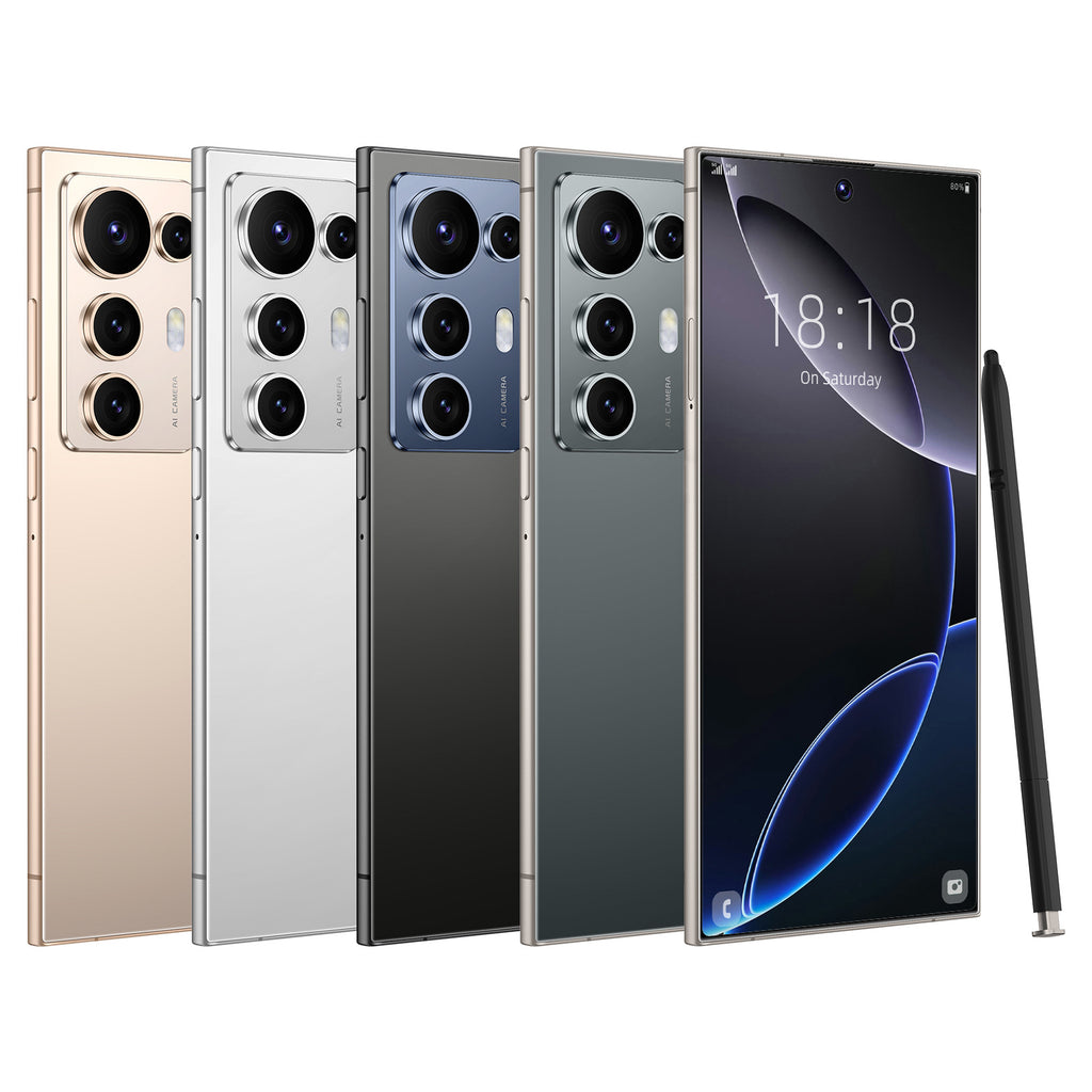 Exclusive Supply C25 Ultra Smartphone7.3Large Screen4+128Android Phone Source Factory AliExpress