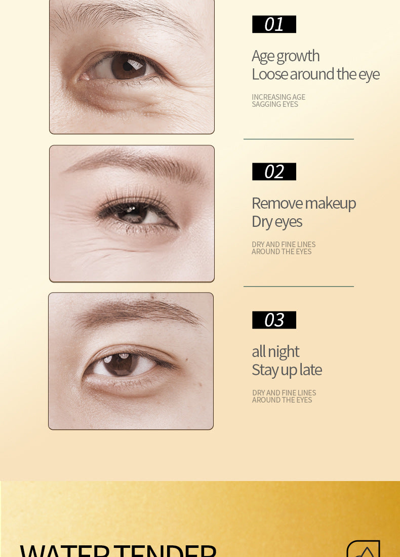 Eye Mask Box Set SADOER Hydrating and moisturizing eye care products Cross-Border Foreign Trade Live Wholesale